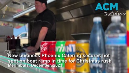 Phoenix Catering secures hot spot on boat ramp in time for Christmas