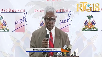 Me. Jean Eugène Pierre-Louis nouvo doyen Fakilte Dwa ak Syans Ekonomik