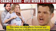 Young And The Restless Spoilers Kyle's Pregnant Summer - Will Chance accept bein