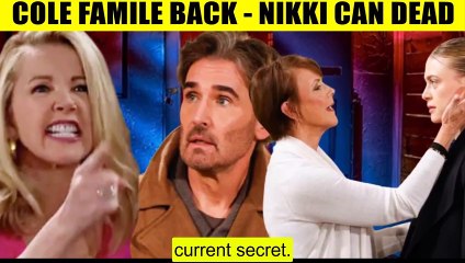 Y&R Spoilers Cole is Jordan's husband - Claire is their daughter who came to tak