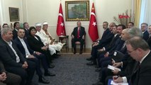 Le président Erdoğan a visité l'ambassade de Turquie à Athènes