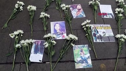 L'étudiante universitaire Medine Gizem, qui a perdu la vie après avoir été heurtée par son camion à Burdur, a été commémorée.