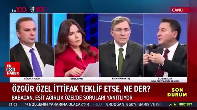 DEVA Partisi lideri Ali Babacan'dan CHP ile yerel seçim ittifakı yorumu