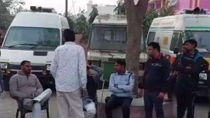 बागपत: सड़क हादसे में युवक की दर्दनाक मौत, मची चीख - पुकार