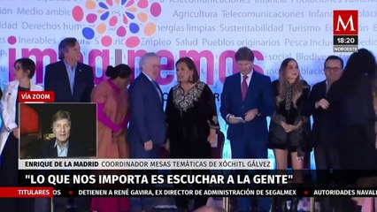 ¿Cuál será el trabajo de Enrique de la Madrid en el equipo de Xóchitl Gálvez?