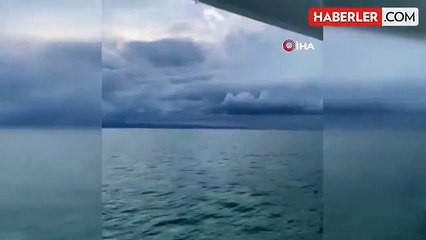 Ege Denizi'nde hortum paniği