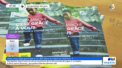 Eve Bebien,  coordinatrice de l'AFM/Téléthon pour l'Hérault Est