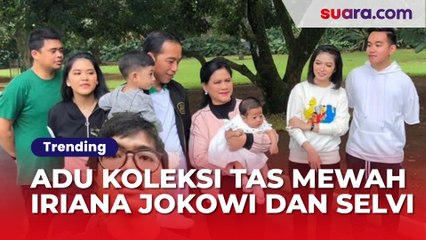 Adu Koleksi Tas Mewah Iriana Jokowi dan Selvi