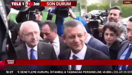 Özgür Özel, Kemal Kılıçdaroğlu görüşmesi başladı