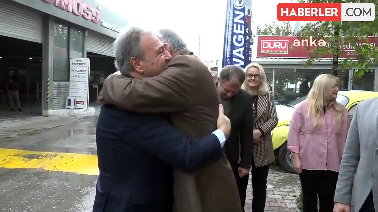 Bornova Belediye Başkanı İduğ, esnafla bir araya geldi