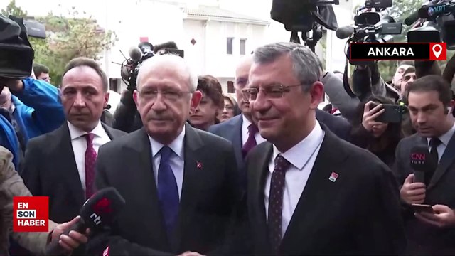 CHP Genel Başkanı Özgür Özel, Kemal Kılıçdaroğlu'nu ziyaret etti
