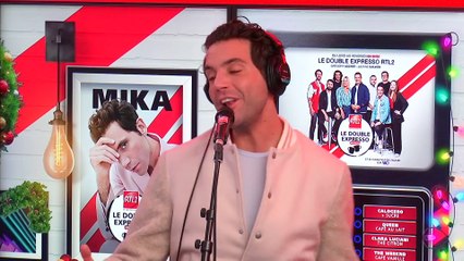 LIVE - Mika interprète "Underwater" dans Le Double Expresso RTL2 (08/12/23)