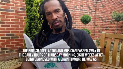 Cillian Murphy pays tribute to 'beautiful human being' Benjamin Zephaniah