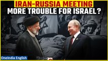 Iran’s President Ebrahim Raisi Discusses Gaza War In An Unexpected Meeting With Russia's Putin