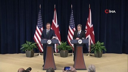 Blinken: “İsrail'in sivilleri koruma niyeti ve sahada görülen gerçekler arasında fark var”