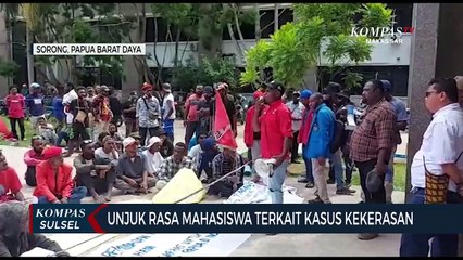 Unjuk Rasa Mahasiswa Terkait Kasus Kekerasan