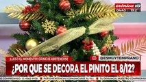 ¿Por qué armamos el arbolito el 8 de diciembre? ¿Dónde nace esta tradición?