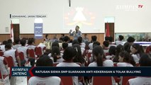 Ratusan Siswa SMP Suarakan Anti Kekerasan dan Tolak Bullying