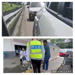 丈夫极速驾车送孕妻分娩，暖心警员全力护送🚓