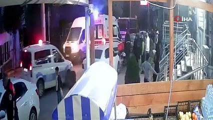 Çocuklarıyla bahçede otururken dehşeti yaşadı