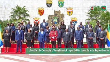 [#Reportage] Libreville : le Rond-point Awendjé délaissé par le Gén. Judes Ibrahim Rapontchombo