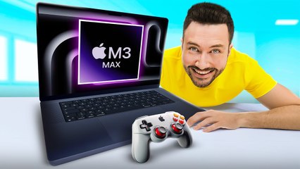 Test du MacBook Pro M3 Max 2023 à 6 319€ : La future console Apple ? 🎮