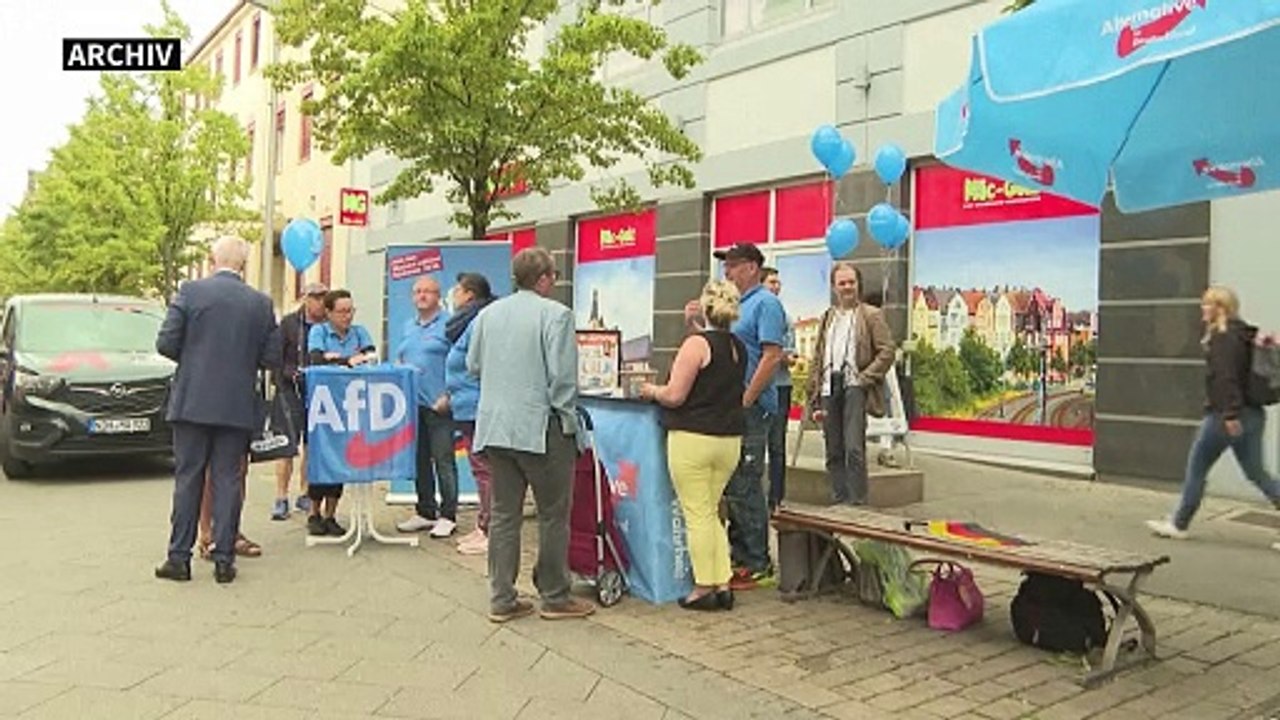Verfassungsschutz: sächsische afd ist "gesichert rechtsextrem"