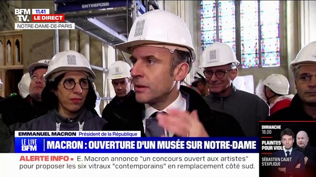 Hanouka à l'Elysée - Regardez le président Emmanuel Macron réagir à la polémique: La laïcité, ce n'est pas l'effacement des religions - VIDEO