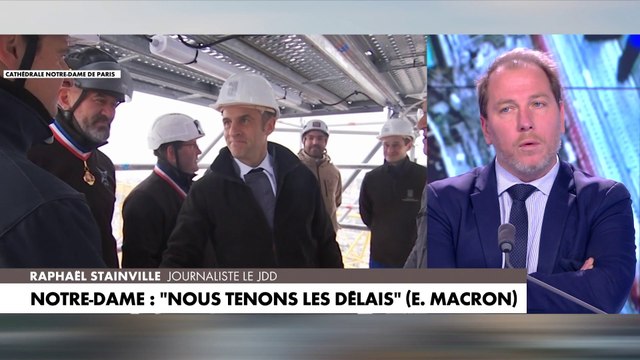 Raphaël Stainville : «Pour beaucoup de Français, c’est un immense soulagement et une grande fierté de voir Notre-Dame et sa flèche, à la fois dans le ciel de Paris et sur l’ensemble de la France»