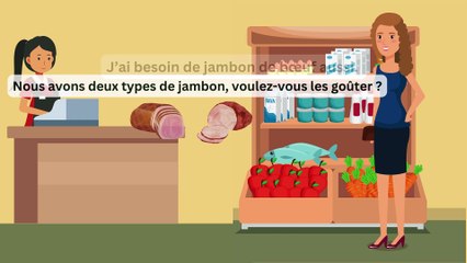 Pratique la Conversation en Français - conversation entre une cliente et une vendeuse