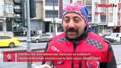 Motokuryelere yoğun talep! '35 bin lira maaşı var ama çalışan bulunmuyor'