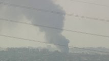 صور مباشرة لتصاعد الدخان إثر اشتباكات بين الجيش الإسرائيلي وفصائل فلسطينية في قطاع #غزة #العربية