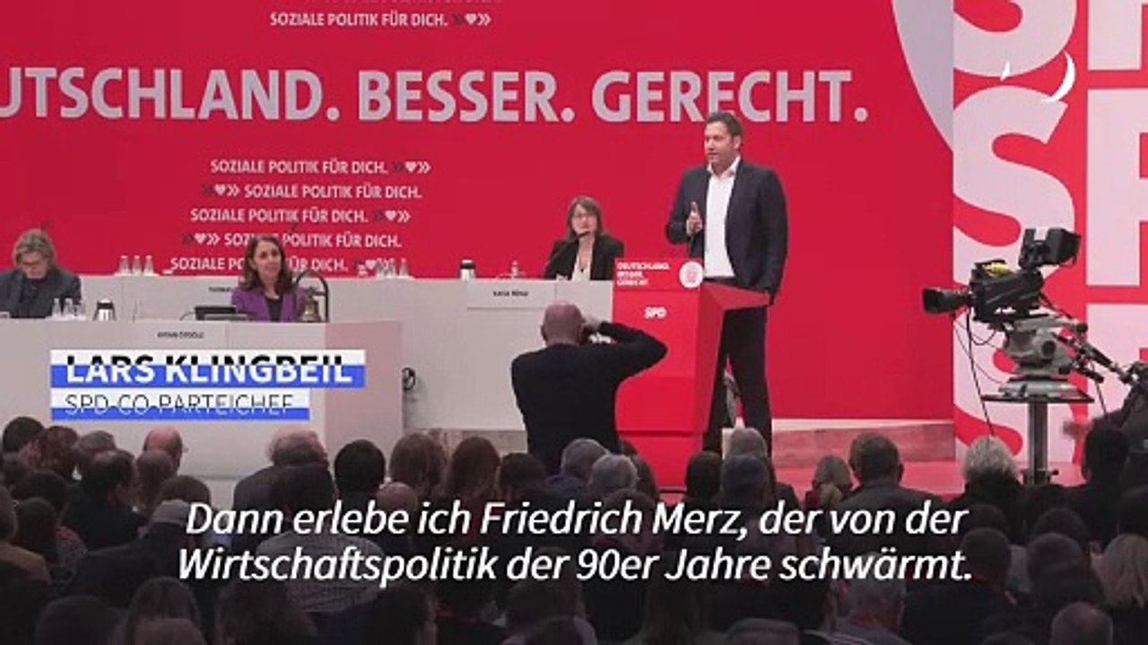 Klingbeil: 'Die Zukunft dieses Landes ist ein Staat, der investiert'