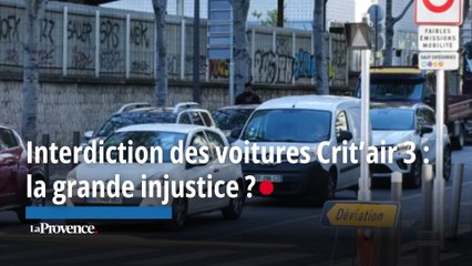 Interdiction des voitures Crit’air 3 : la grande injustice ?