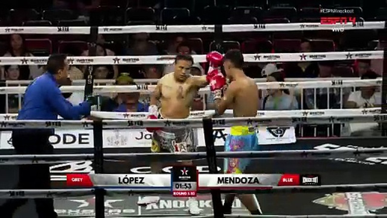 Sergio Mendoza Cordova vs Erick Omar Lopez (25-08-2023) Full Fight(1)