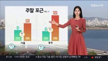 [날씨] 주말 포근·중부 미세먼지…내주 초반 전국 비