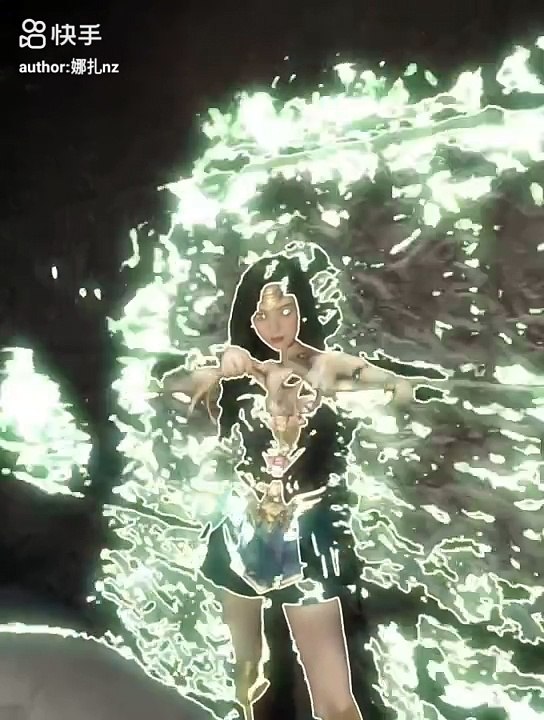 She looks like wonder woman