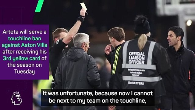 Arsenal's Arteta won't stop celebrating, despite touchline ban