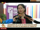 Caracas | Minmujer lanza la Red de Investigación con Enfoque de Género  desde el Teatro Bolívar