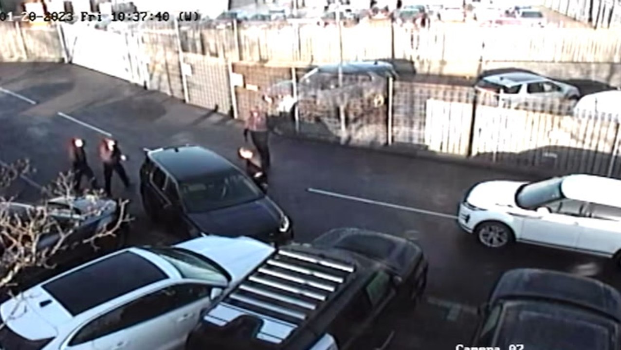 Man saves grandfather’s life when he suffers cardiac arrest at the wheel and crashes into car showroom