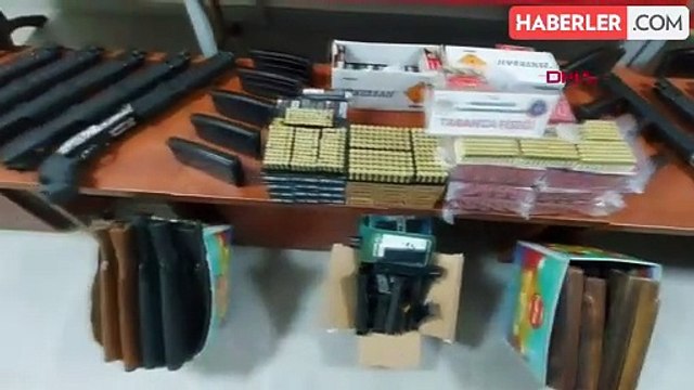 Aksaray'da 56 Ruhsatsız Tüfek ve 17 Tabanca Ele Geçirildi