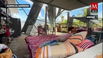 A más de un mes de Otis, siguen siendo visibles los destrozos en Acapulco