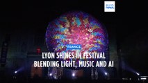 'A moment of conviviality': Lyon shines brightly in centuries old light festival