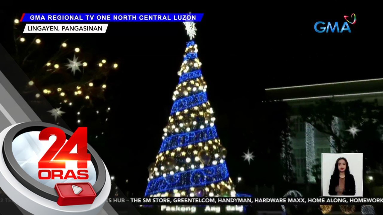 Candies, doughnuts, cupcakes atbp., tampok sa candyland-inspired Christmas village sa Manaoag | 24 Oras