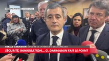 Gérald Darmanin : «On voit bien qu'il y a trois difficultés pour les policiers» face au trafic de drogue : l'immigration irrégulière, la responsabilité des consommateurs et l'implication des mineurs isolés