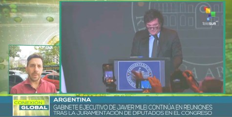 Gabinete ejecutivo del presidente electo argentino realiza ajustes para toma de posesión