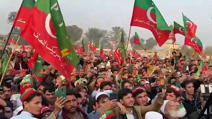 شیر افصل مروت کا نوشہرہ میں تاریخی استقبال | Historic reception of Sher Afzal Marwat on his arrival at Nowshera Jalsa Who will save Pakistan Imran Khan The venue echoed with the slogans of Imran Khan, Imran Tere Jaan Nisar Bishmar Bishmar