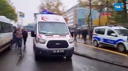 Diyarbakır Adliyesi'nde kavga: Fırlatılan damacana polisin burnunu kırdı