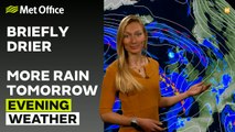 Met Office Evening Weather Forecast 08/12/23 - Strong winds with the rain