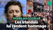 L’émouvant hommage de Dublin au chanteur des Pogues, Shane MacGowan